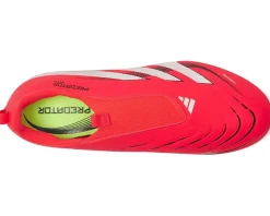 Shoes|Shoes|adidas Kids League Predator Laceless Firm Ground/Multi Ground Soccer Cleats (Little Kid/Big Kid) Lucid Red/White/Black