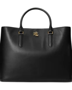 Women Lauren Ralph Lauren Leather Large Marcy Satchel