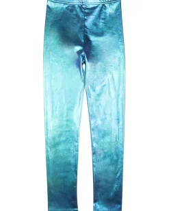Appaman Kids Clothing<Leggings (Toddler/Little Kids/Big Kids) Metallic Blue
