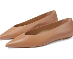 Stuart Weitzman Lina Flat Tan