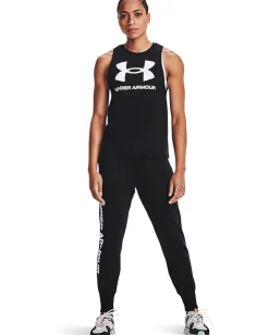 Under Armour Shirts & Tops|Shirts & Tops<Live Sportstyle Graphic Tank Black/White