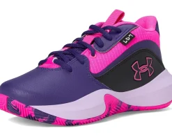 Under Armour Kids Shoes|Shoes<Lockdown 7 (Big Kid) Purple/Black/Rebel Pink