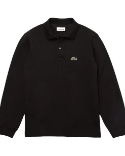 Kids/BOY Lacoste Kids Long Sleeve Classic Pique Polo (Infant/Toddler/Little Kids/Big Kids)