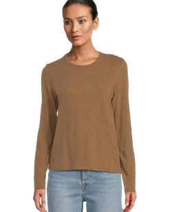Lilla P Shirts & Tops|Shirts & Tops<Long Sleeve Crew Neck Truffle