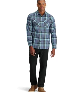 Royal Robbins Activewear<Lost Coast Flannel Plaid Long Sleeve Sea Westport Plaid