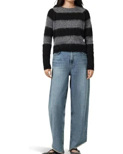 AllSaints Lou Spark Jumper Black/Grey Online