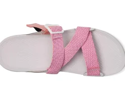Chaco Lowdown Slide Meadow Rose Hot