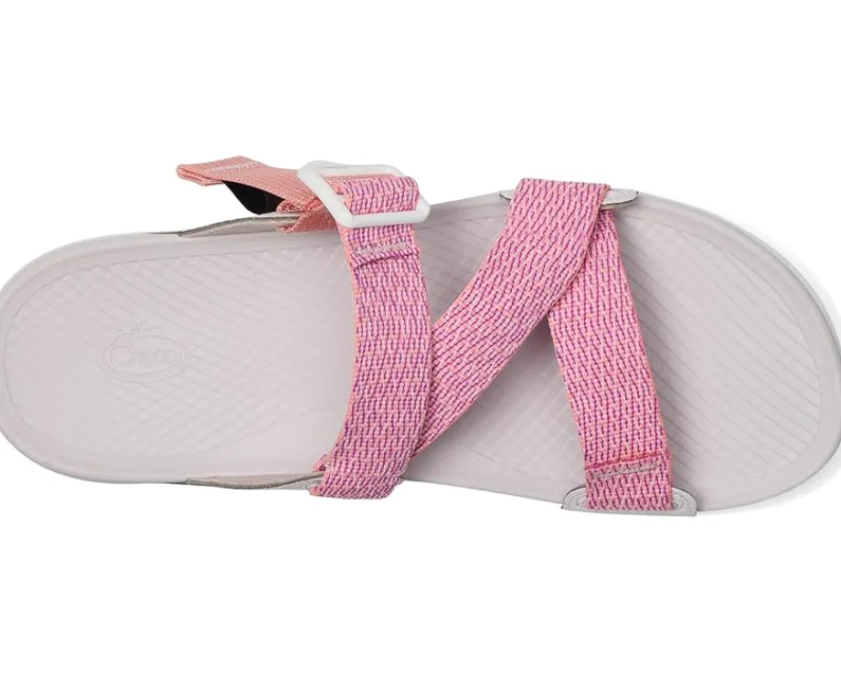 Chaco Lowdown Slide Meadow Rose Hot