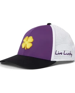 Women Black Clover LSU Benchmark Adjustable Snapback Hat