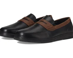 Nunn Bush Loafers|Loafers<Luca Moccasin Toe Penny Loafer Lightweight Comfortable Slip-On Black