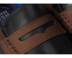 Nunn Bush Loafers|Loafers<Luca Moccasin Toe Penny Loafer Lightweight Comfortable Slip-On Black