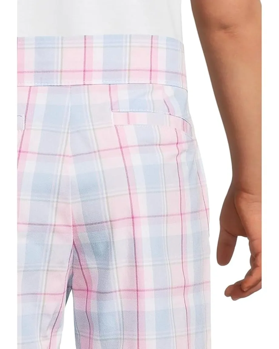 Janie and Jack Clothing<Madras Plaid Cropped Pants (Toddler/Little Kid/Big Kid) Multicolor