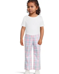 Janie and Jack Clothing<Madras Plaid Cropped Pants (Toddler/Little Kid/Big Kid) Multicolor