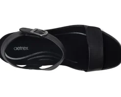 Aetrex Sandals|Sandals<Mae Black