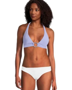 BECCA Swimwear|Swimsuits & Cover-Ups<Marble Canyon Mira Ring Halter Bellflower