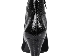 Boots|Boots|David Tate Marconi Black Suede/Snake