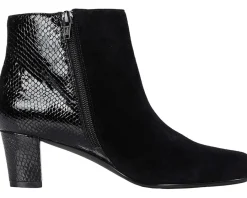 Boots|Boots|David Tate Marconi Black Suede/Snake