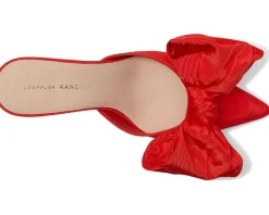 Loeffler Randall Heels|Heels<Margot Bow Mule Red