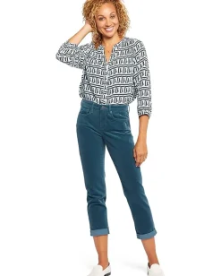 Jeans|NYDJ Margot Girlfriend Jeans Blue Jay