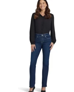 Women NYDJ Marilyn Straight Double Stitching