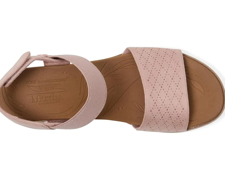 Heels|Sandals|BOBS from SKECHERS Martha Stewart Arch Fit Beach Kiss-Beyond Chic Rose