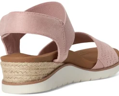 Heels|Sandals|BOBS from SKECHERS Martha Stewart Arch Fit Beach Kiss-Beyond Chic Rose