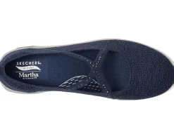 Sandals|Sandals|SKECHERS Martha Stewart Arch Fit Living - Meadow Walk Navy
