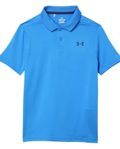 Clothing|Under Armour Kids Matchplay Golf Polo Blue Atlantis/Midnight Navy