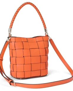 Handbags|Handbags|GUESS Maylee Bucket Orange