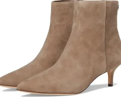 Lauren Ralph Lauren Boots|Boots<McKay Suede Bootie Heel Taupe Brown