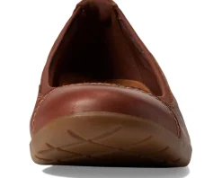 Clarks Flats<Meadow Opal Tan Leather