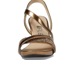 Women LifeStride Mia Glitz Strappy Heeled Dress Sandals