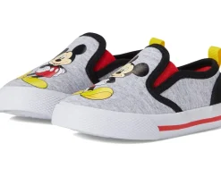 Kids/BOY Josmo Mickey Canvas Slip-On (Toddler/Little Kid)