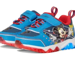Josmo Shoes<Mickey Mouse Sneaker (Toddler/Little Kid) Blue/Navy