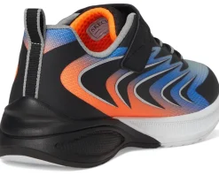 SKECHERS KIDS Shoes<Microspec Max Advance 404101L (Little Kid/Big Kid) Black/Charcoal