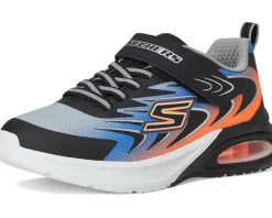 SKECHERS KIDS Shoes<Microspec Max Advance 404101L (Little Kid/Big Kid) Black/Charcoal