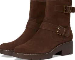 Boots|Boots|Lucky Brand Migyn Double Buckle Moto Boots Cappuccino
