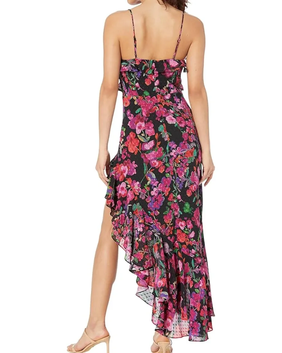 line and dot Dresses|Dresses<Mika Asymmetrical Dress Black Multi