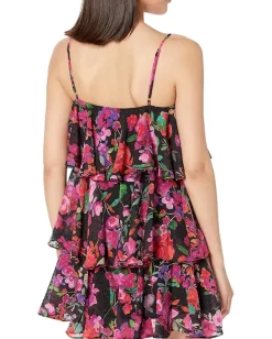 Dresses|Dresses|line and dot Mika Mini Dress Black Multi