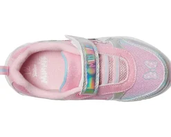 Josmo Shoes<Minnie Mouse Hologram Sneakers (Toddler/Little Kid) Silver/Pink