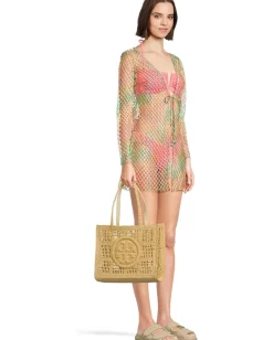 BECCA Mirage Fishnet Tunic Mutlicolor