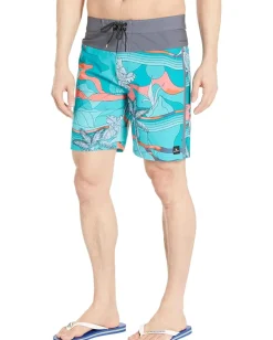 Rip Curl Mirage Mason Barrel Killa 19" Boardshorts Aqua Hot