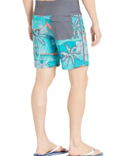 Rip Curl Mirage Mason Barrel Killa 19" Boardshorts Aqua Hot