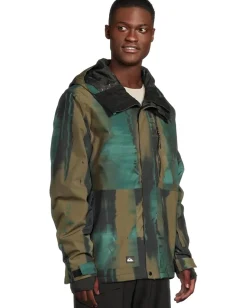 Quiksilver Activewear<Mission Printed Snow Jacket Dark Ivy
