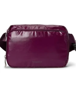 Baggallini Modern Belt Bag Sling Mulberry Gloss Ripstop Discount
