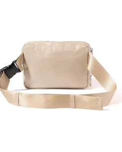 Baggallini Modern Belt Bag Sling Chalk Gloss Ripstop Best