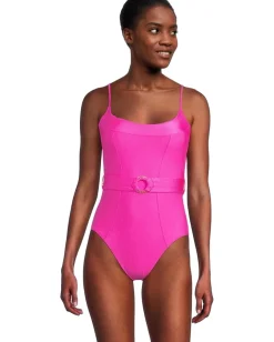 BECCA Monte Carlo Makenna Rib One Piece Azalea Hot