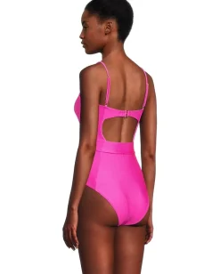 BECCA Monte Carlo Makenna Rib One Piece Azalea Hot