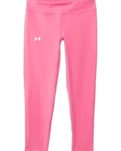 Under Armour Kids Motion Solid Crop (Big Kid) Super Pink/White