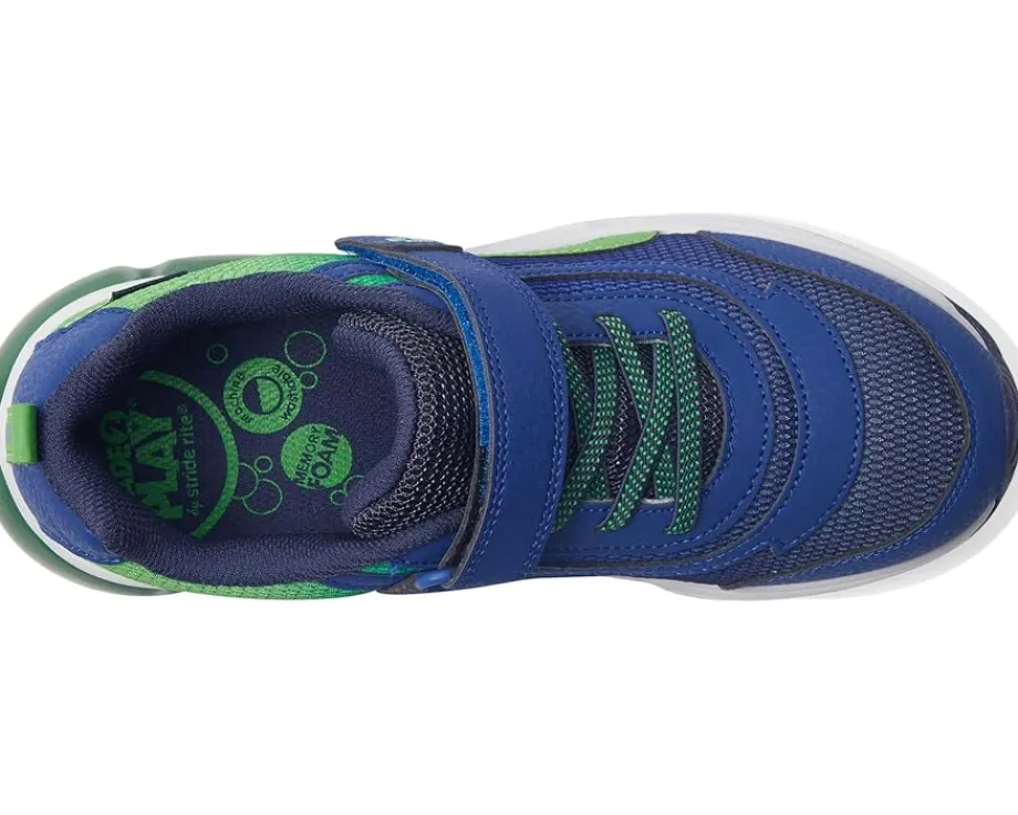 Shoes|Stride Rite M2P Surge Bounce (Little Kid) Navy/Green